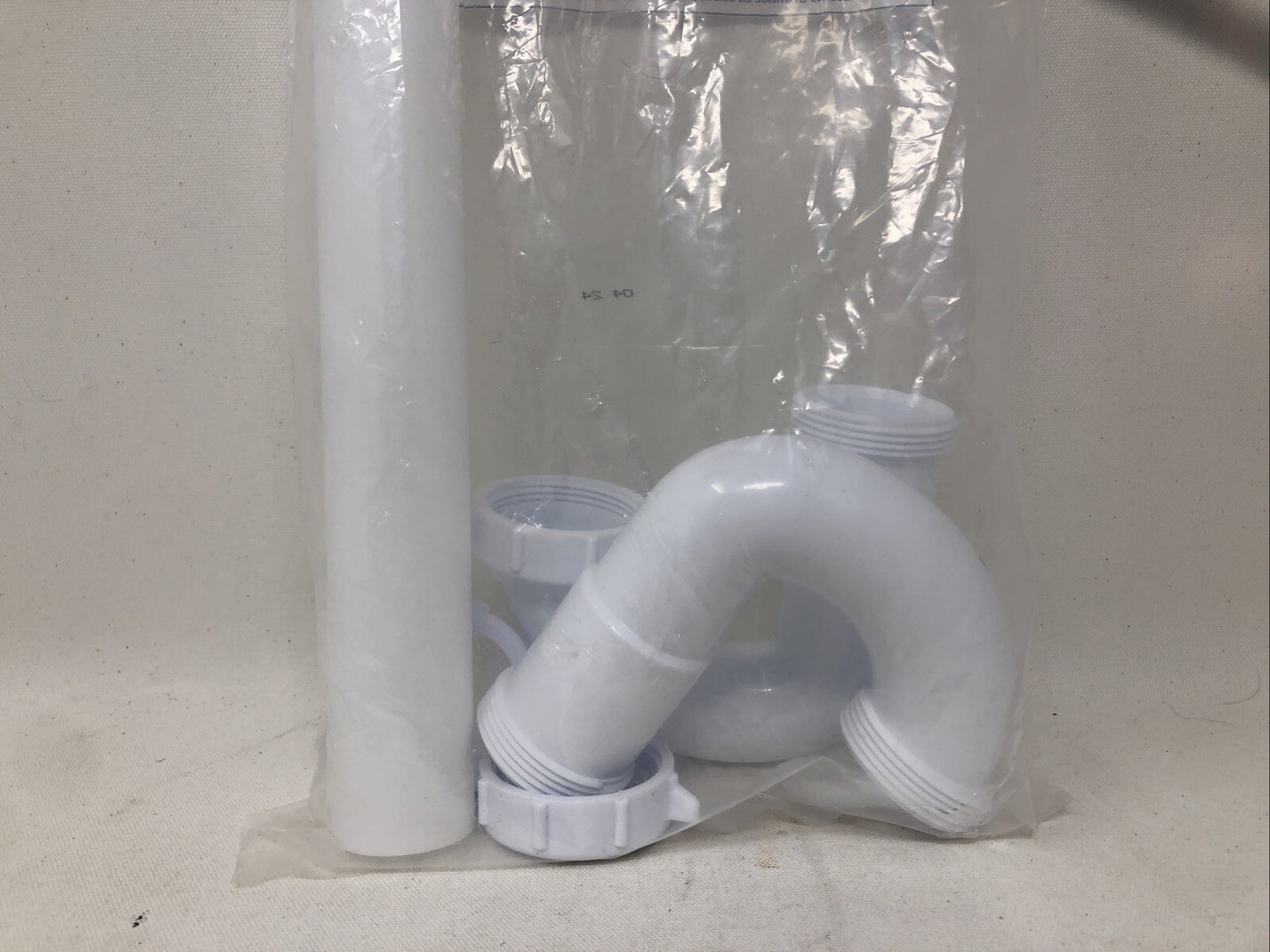 Ace 1-1/2 in. x 1-1/2 in. Dia. Slip Plastic S-Trap Plumbing Drain Kit AH20663