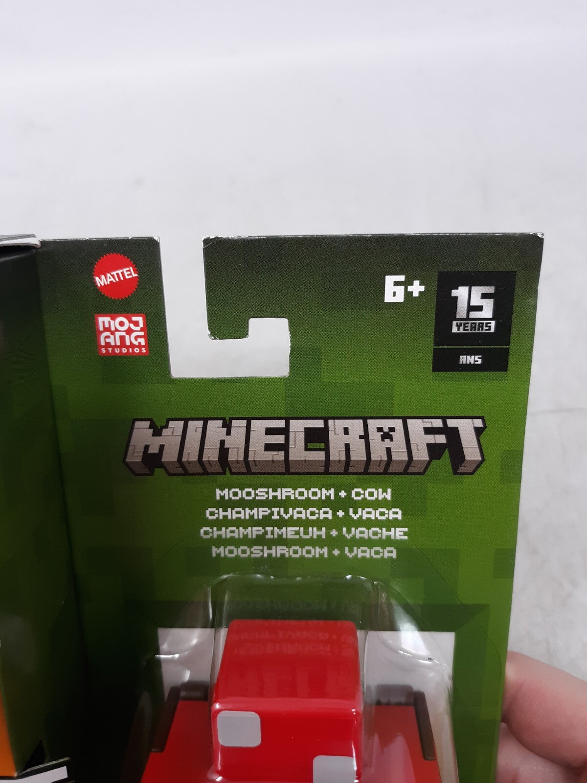 Minecraft Flippin' Figs Mooshroom + Cow 2-in-1 Figure by Mattel (HTL49)