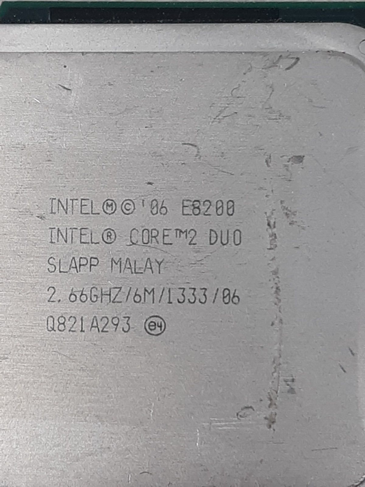 LOT 6  Intel Core 2 Duo E8200 CPU SLAPP 6M/1333/2.66GHz