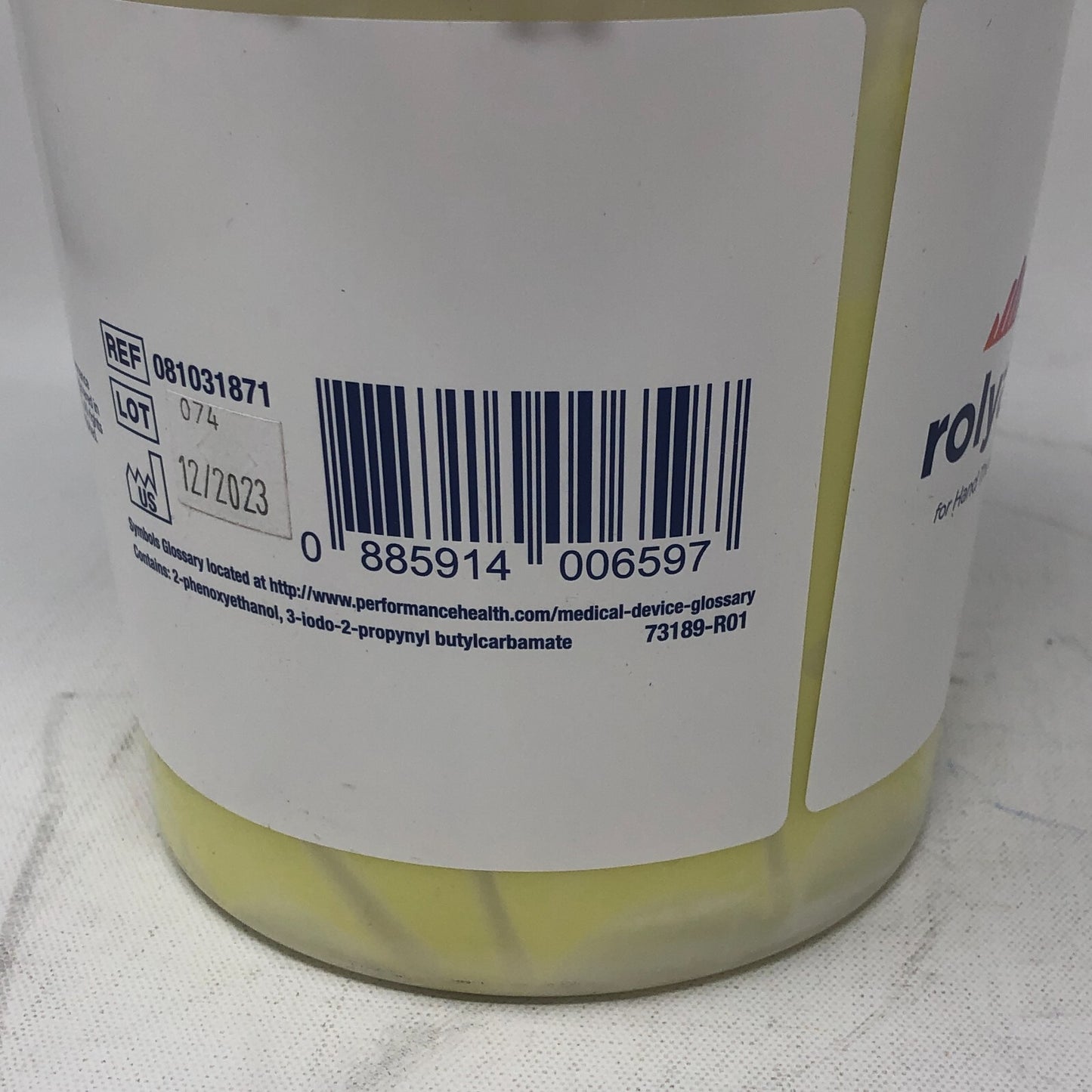 Rolyan Anti-Microbial Therapy Putty: Yellow, 5 lb. Tub