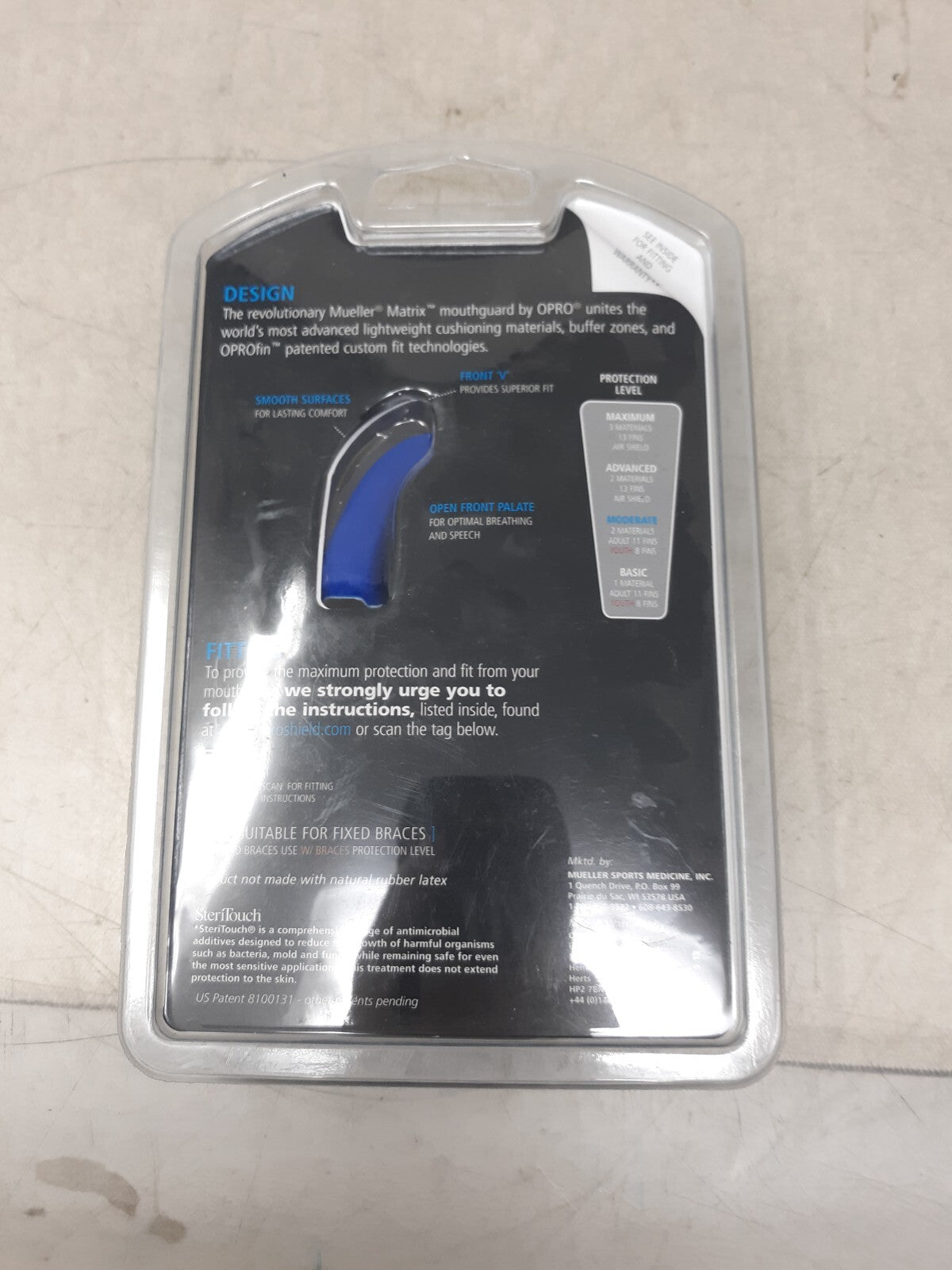 MUELLER MATRIX MTHGRD MOD YOUTH BLACK