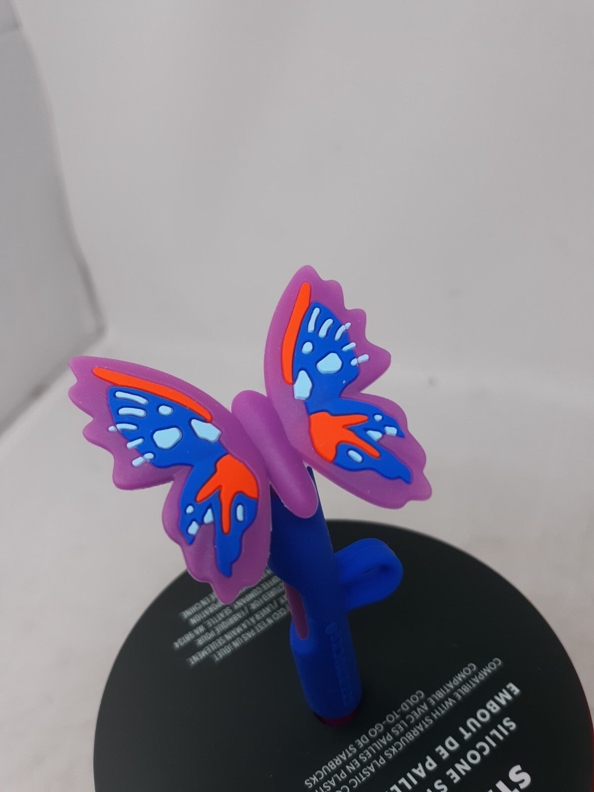 Starbucks 24oz Cold Cup Butterfly Straw Topper Spring 2024 Limited Edition
