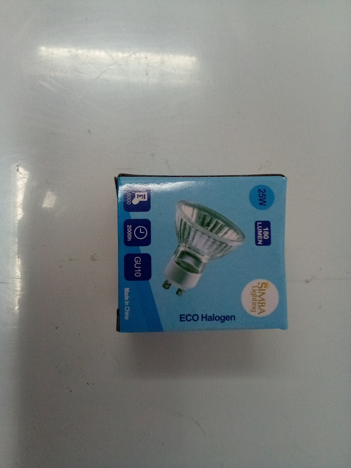 4 Simba Lighting GU10 LED 25W 120V Light Bulb 2000 Hours 180 Lumen ECO Halogen