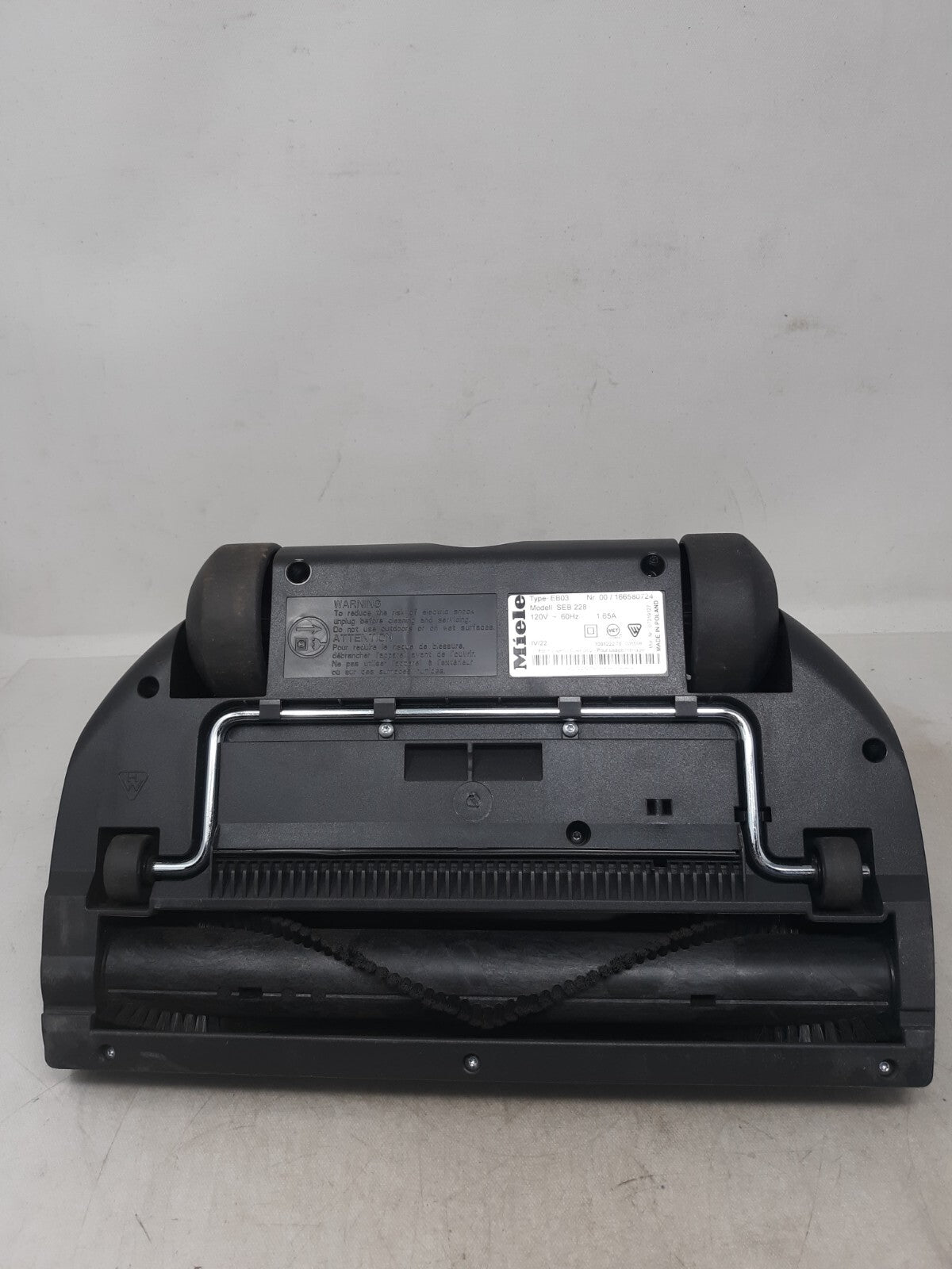 Miele SEB 228 Electro Plus Electrical Roller Brush - Black