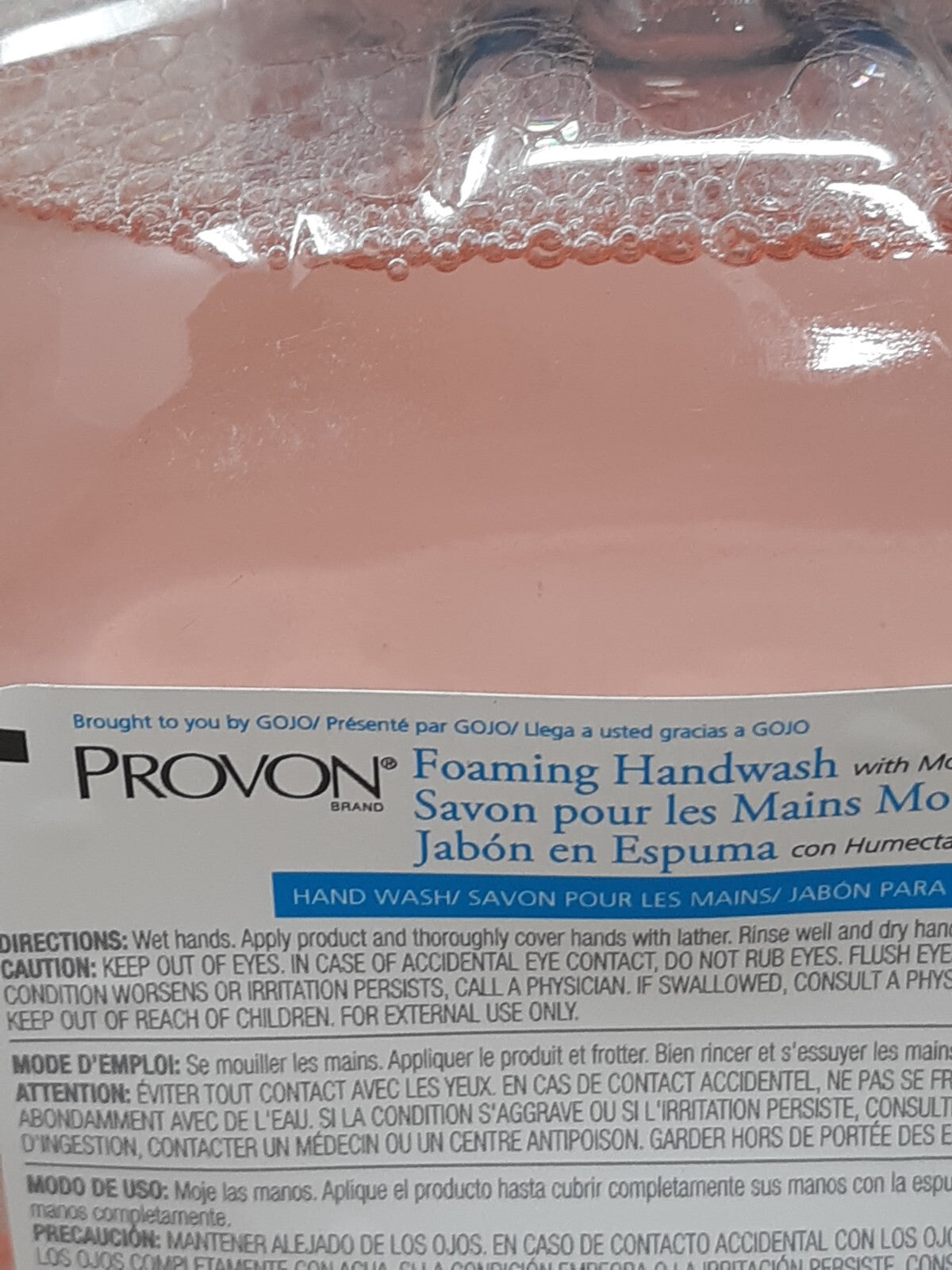 PROVON 5185-04 Foam Handwash Refill, (4 PACK), EXP: 05/2027
