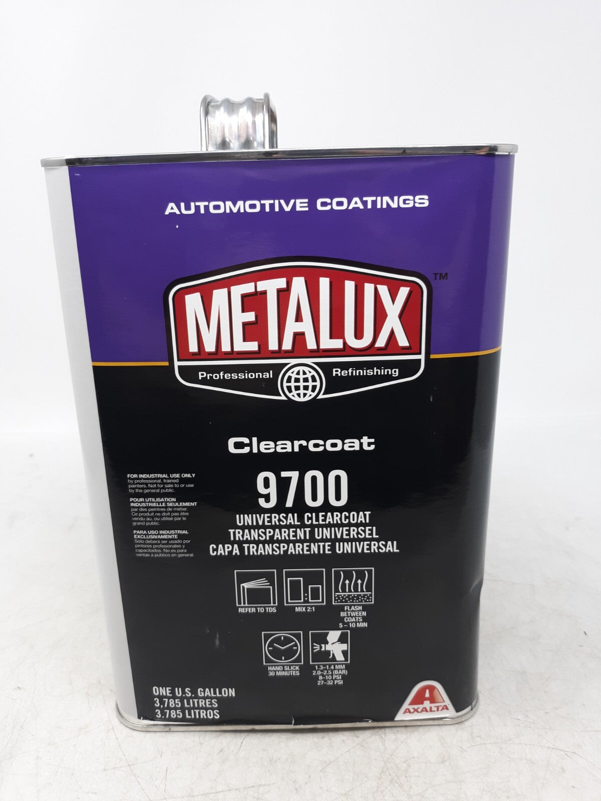 Metalux 9700 Universal Clearcoat 1 Gallon Automotive Refinishing by Axalta