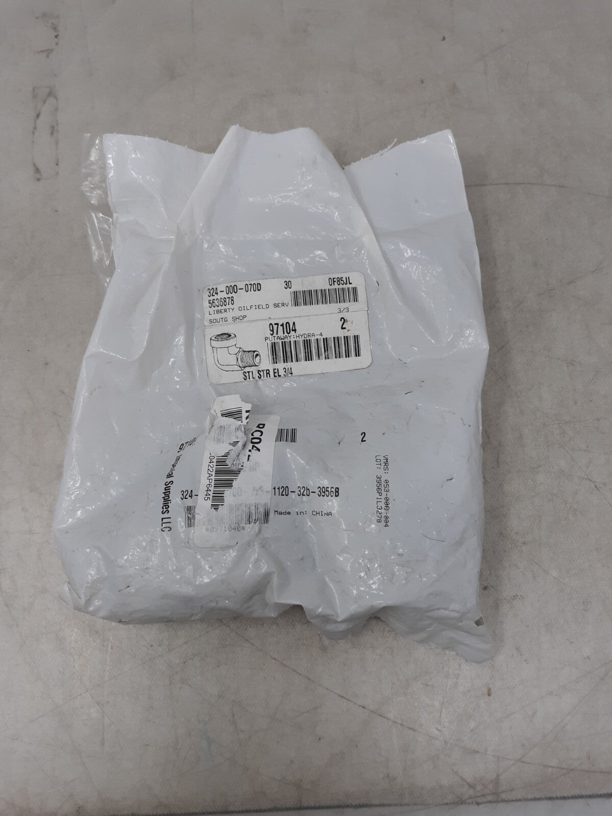 Imperial Supplies 97103 Steel Pipe Elbow 90°, 1/2 in. x 1/2 in. C3409X8 QTY2