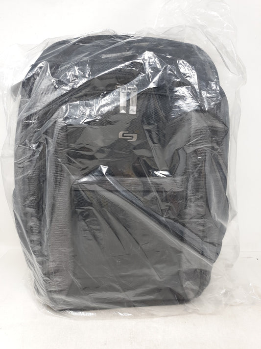 Solo Metropolitan 16 Inch Laptop Backpack With Removable Sleeve Black/grey