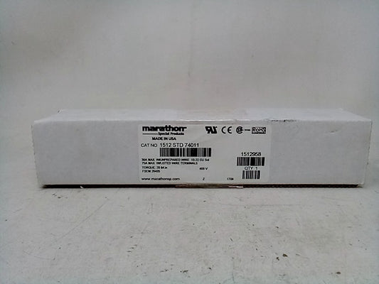 Marathon 30A Max w/unprepared Wire 75A W/Listed Wire Terminals 1512958