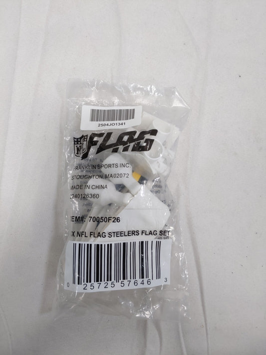 NFL FLAG Franklin Sports INC. RCX NFL Flag STEELERS Football Flag Set 70050F26