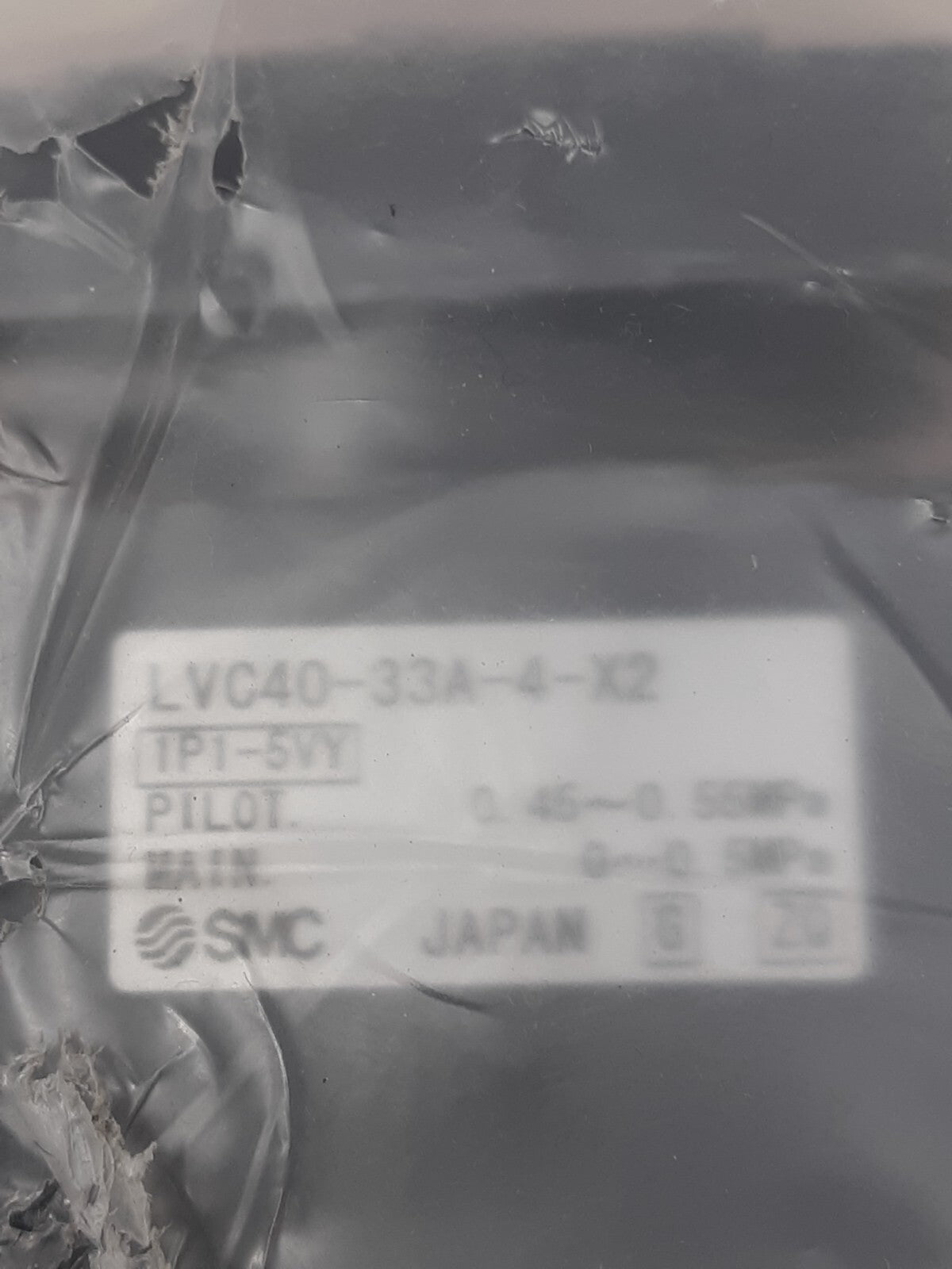 SMC LVC40-33A-4-X2 Pilot Main