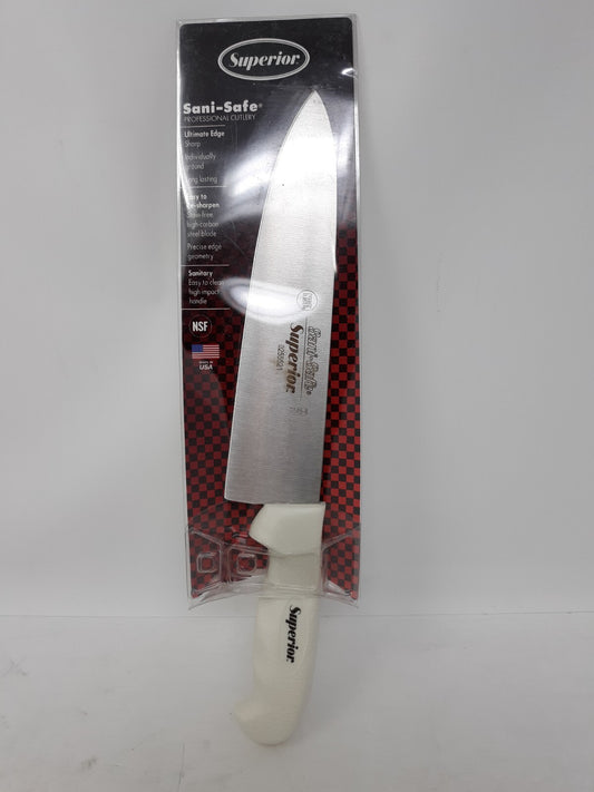 Superior Sani-Safe 8" Chef's Knife S145-8 NSF Certified – High Carbon Steel