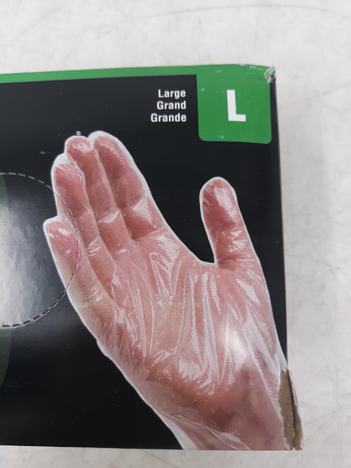 AMMEX X3 Poly Gloves Large - 500 Count, Powder-Free, Disposable, (Lot of 4)