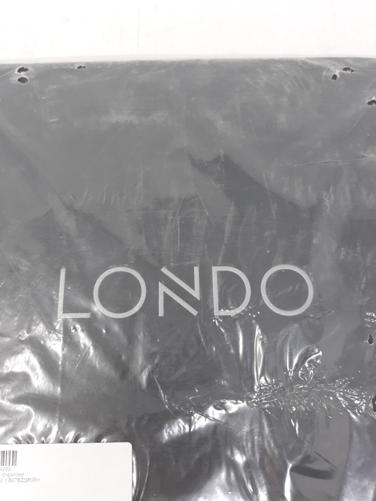 Londo Leather Valet Tray Organizer Black PU Snap Folding Catchall B07BZQMJRH