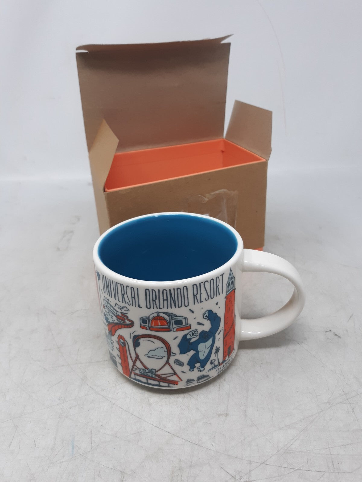 Starbucks Been There Series Mug Universal Orlando Resort 14oz Ceramic