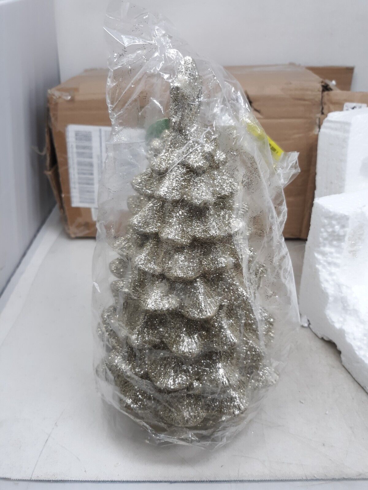 National Tree Company Glass 9" Tabletop Christmas Tree PG11-192037GD-1