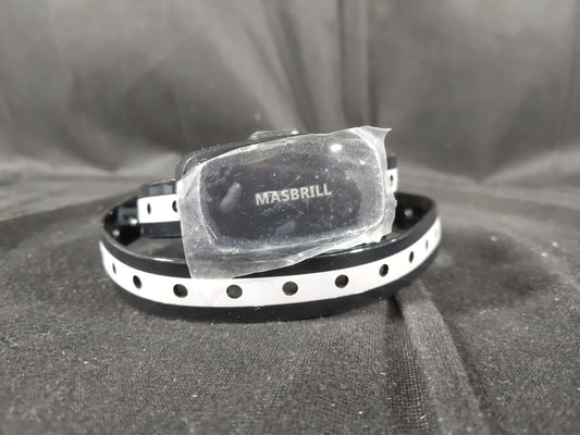 MASBRILL Electric Dog Fence Collar ONLY - Black, Size R - New - Open Box