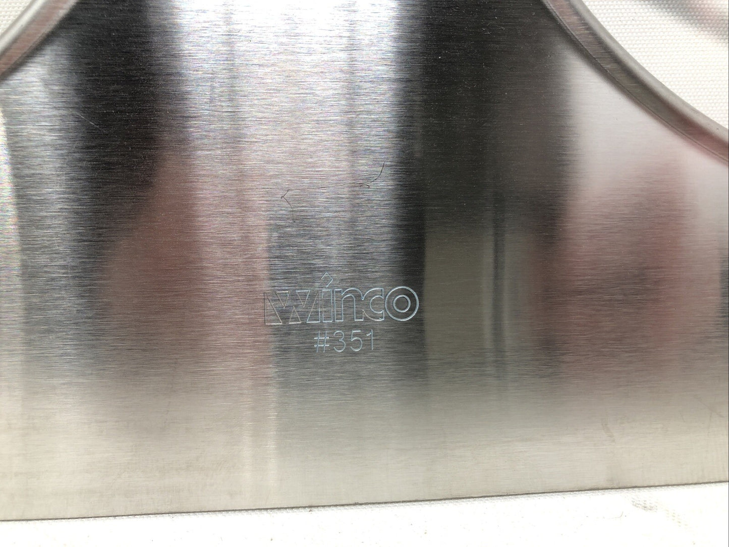 WINCO Adaptor Plate, Two 8-3/8-Inch Holes, Stainless Steel ADP-808