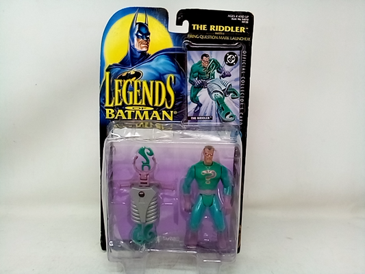 Legends of Batman The Riddler with Firing Question Mark Launcher figure
