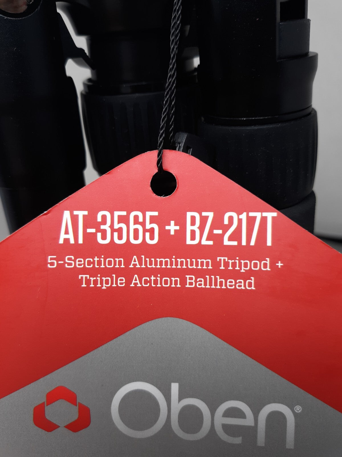 Oben AT 3565 Aluminum Tripod + BZ 217T Triple Action Ball Head