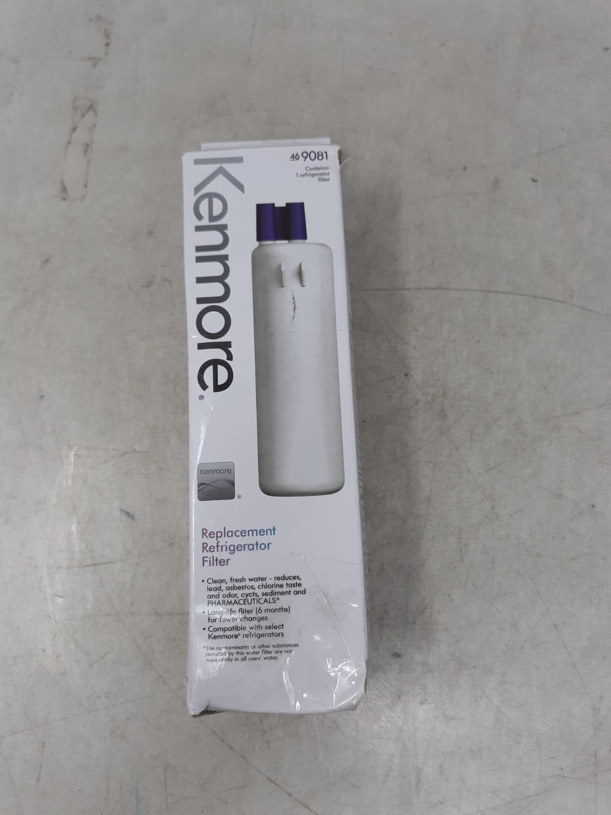 Kenmore 469081 Refrigerator Water Filter - White