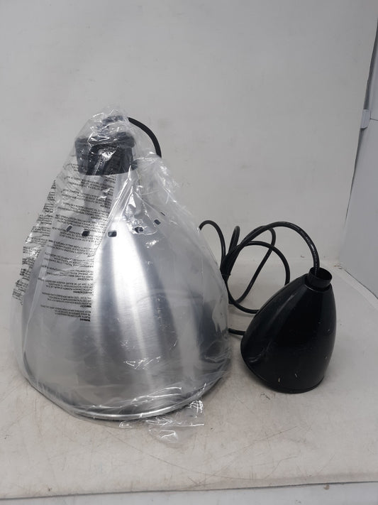 ServIt 423HLS85BK Retractable Cord Ceiling Mount Heat Lamp Chrome