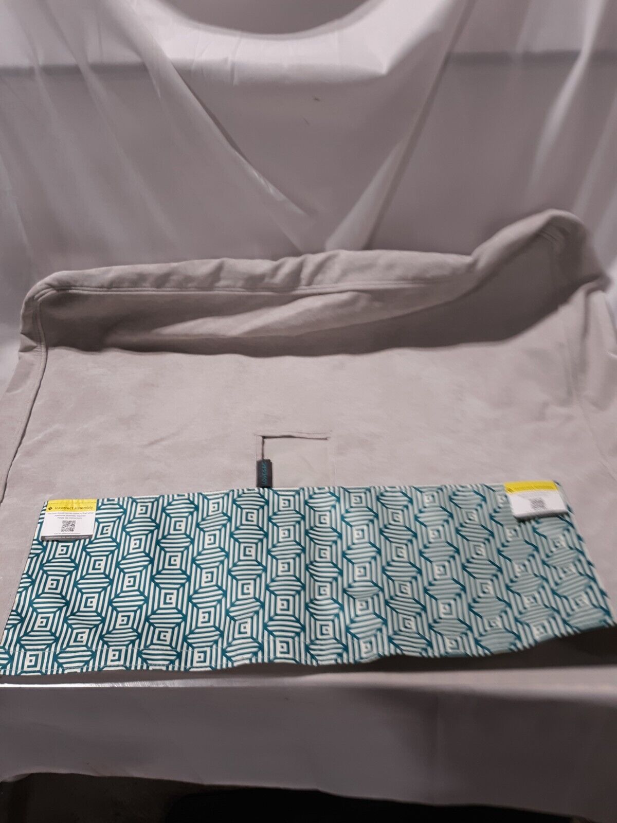 Lovesac Sactionals Cover - Glacier Crossweave