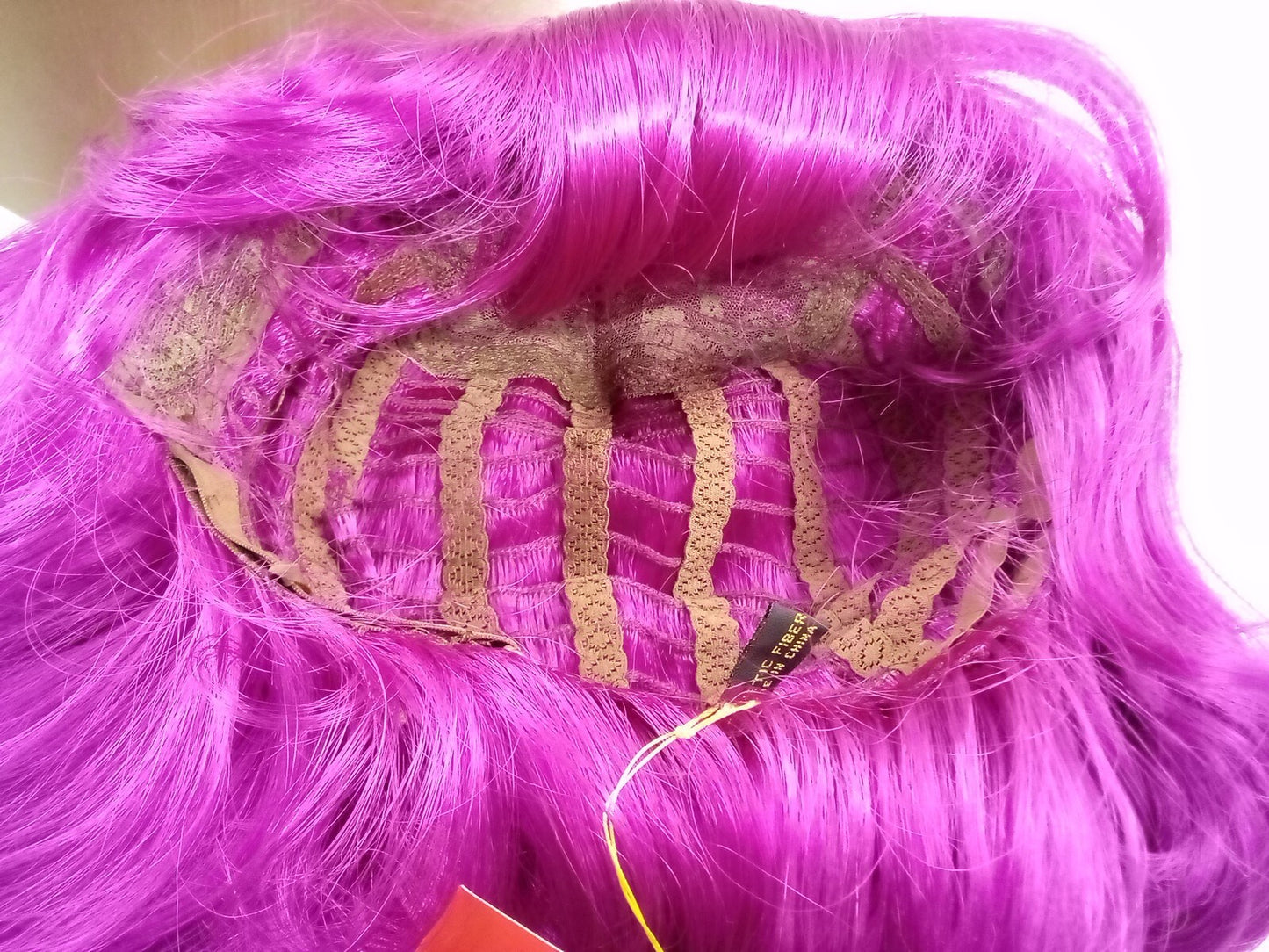 Lacey Costume Wig of New York Collection Style: Short Lucy Flip Color: NE6 Pink