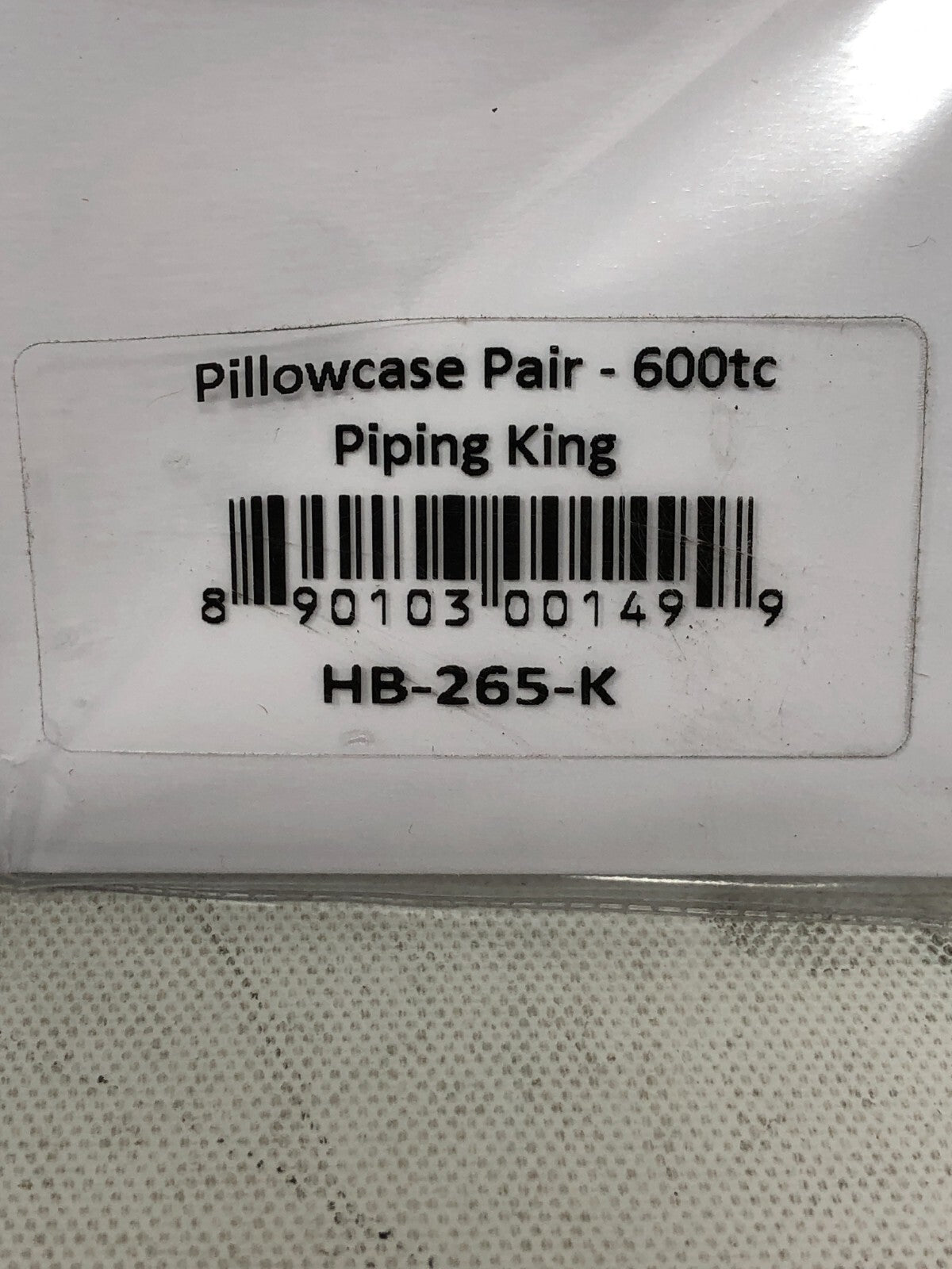 Westin Store King Pillowcase ~ 1-Pair 600 Thread-Count Cotton Pillowcases, White