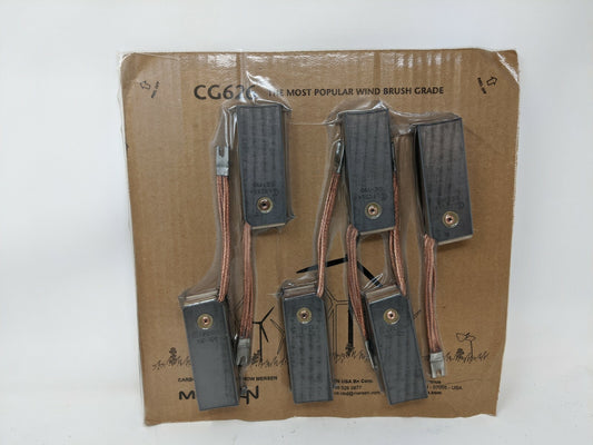 LOT OF 6 Mersen Carbon Brush CG626