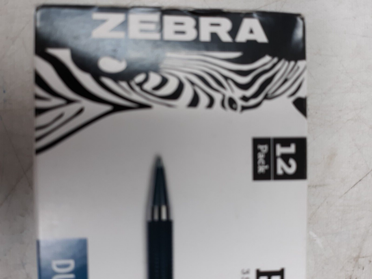 Zebra F-301 Ballpoint Stainless Steel (Black) 1 Count (Pack of 12), Black