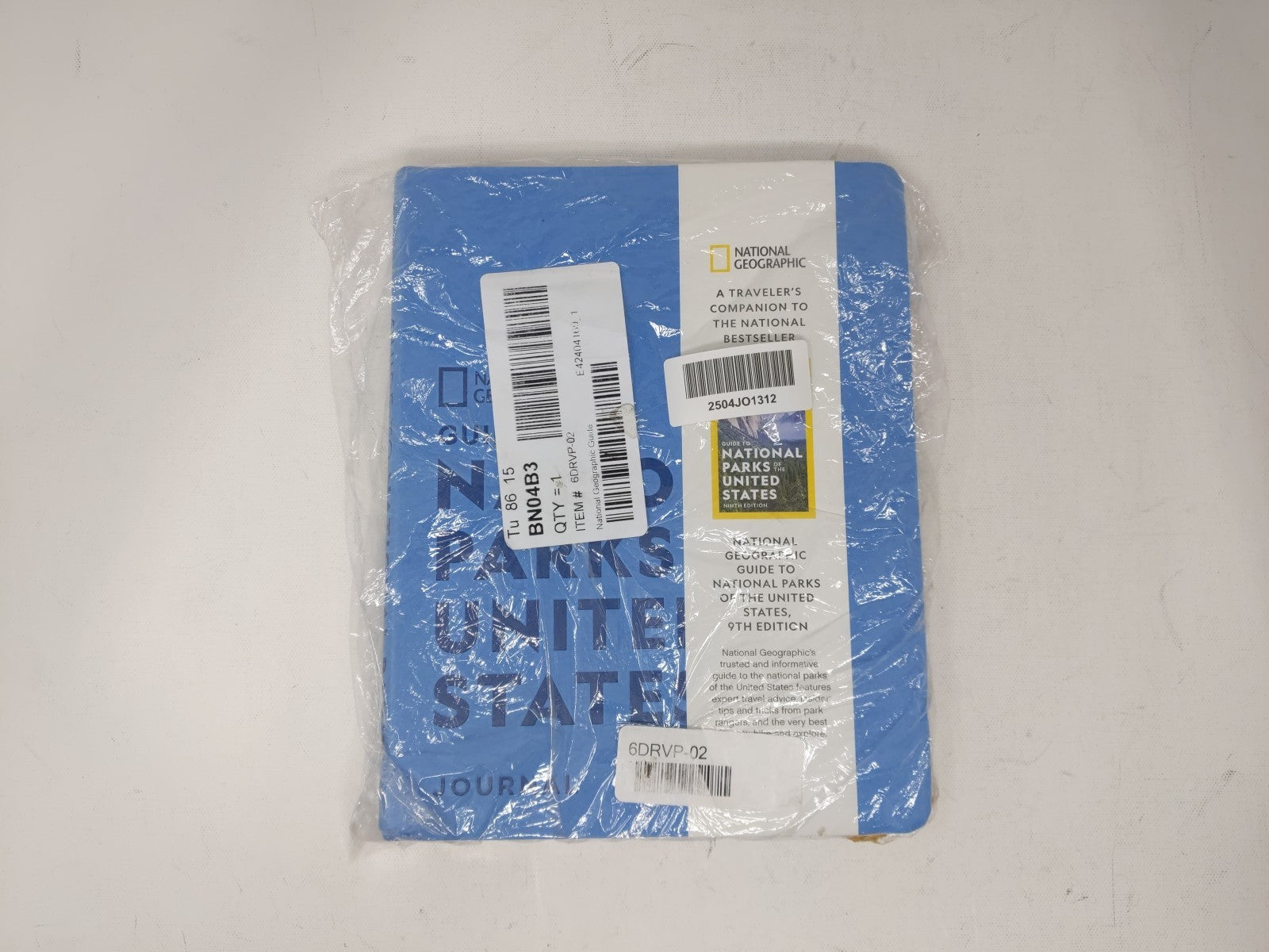 National Geographic Guide to National Parks of the United States Journal - NEW