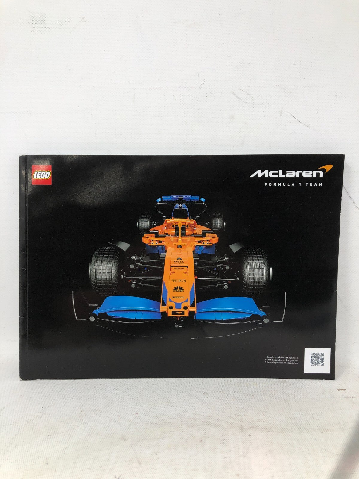 Lego Technic McLaren Formula 1 Race Car 42141 ~ Instruction Manual & Decals