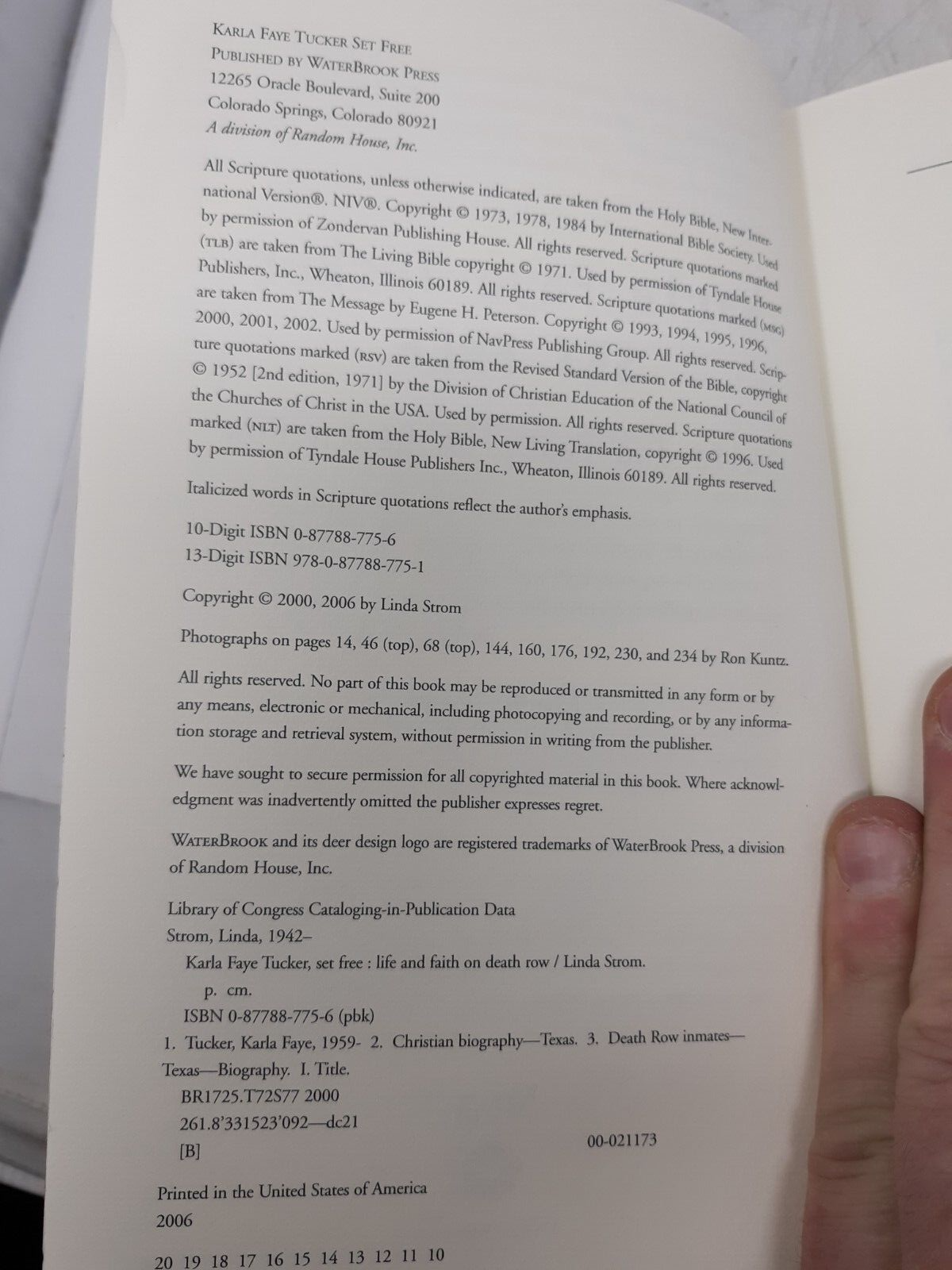 Karla Faye Tucker Set Free: Life and Faith on Death Row