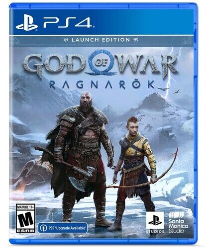 God of War Ragnarök Launch Edition - PlayStation 4, Rated M for Mature Audience