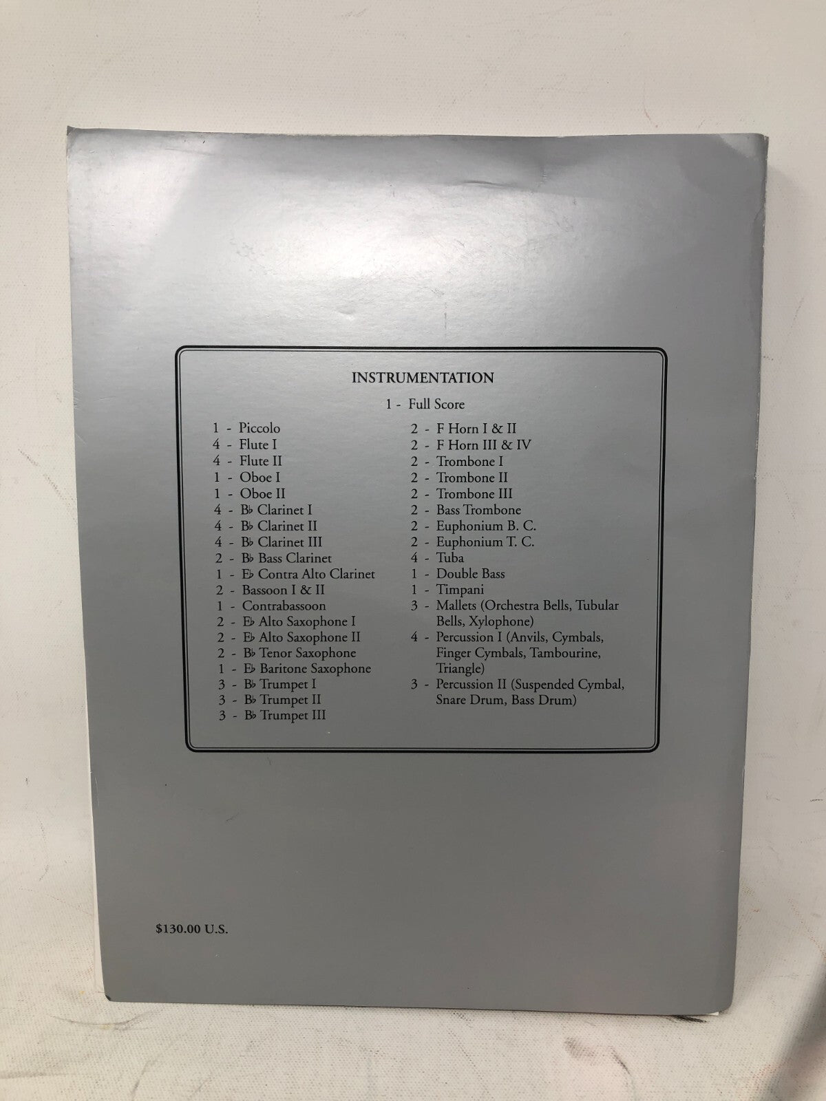 Julie Giroux - "Italian Rhapsody" Sheet Music ~ Concert Band Oversize Score