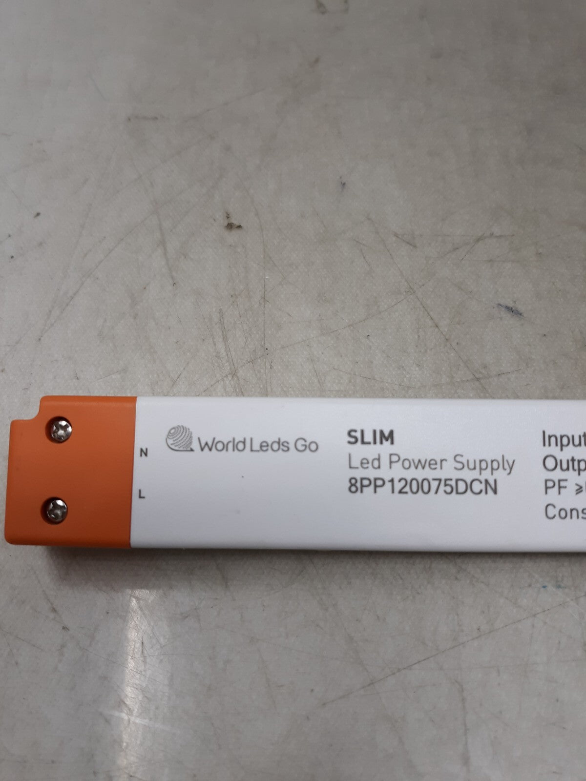 LED power supply transformer 12V 6.25A SLIM 8PP120075DCN