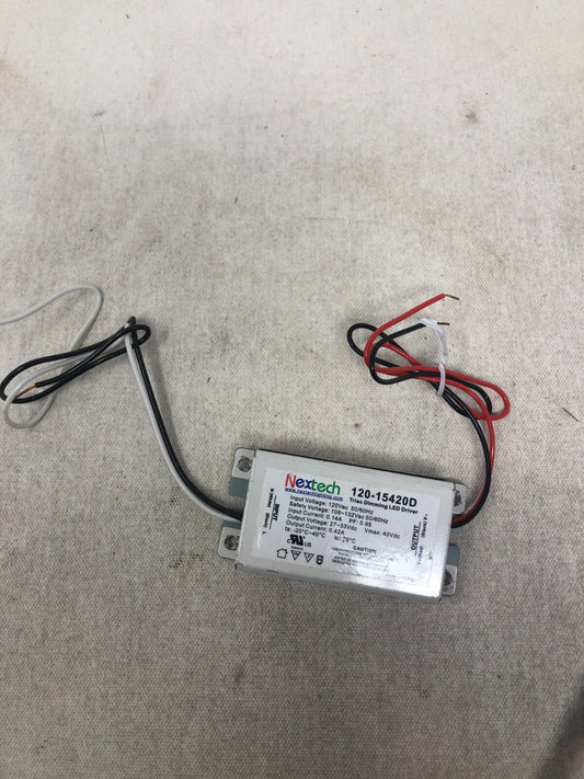 Nextech Triac Dimming 120-15420D Lighting LED Driver