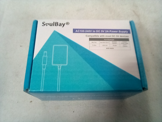 Soulbay - AC100-240v to DC 5V 2A Power Supply