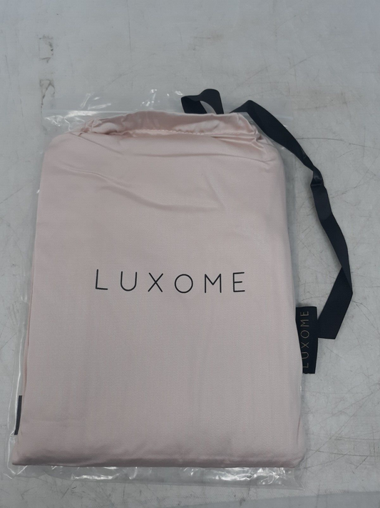 LUXOME 100% Rayon (Viscose) from Bamboo Pillowcase Set in Blush Color