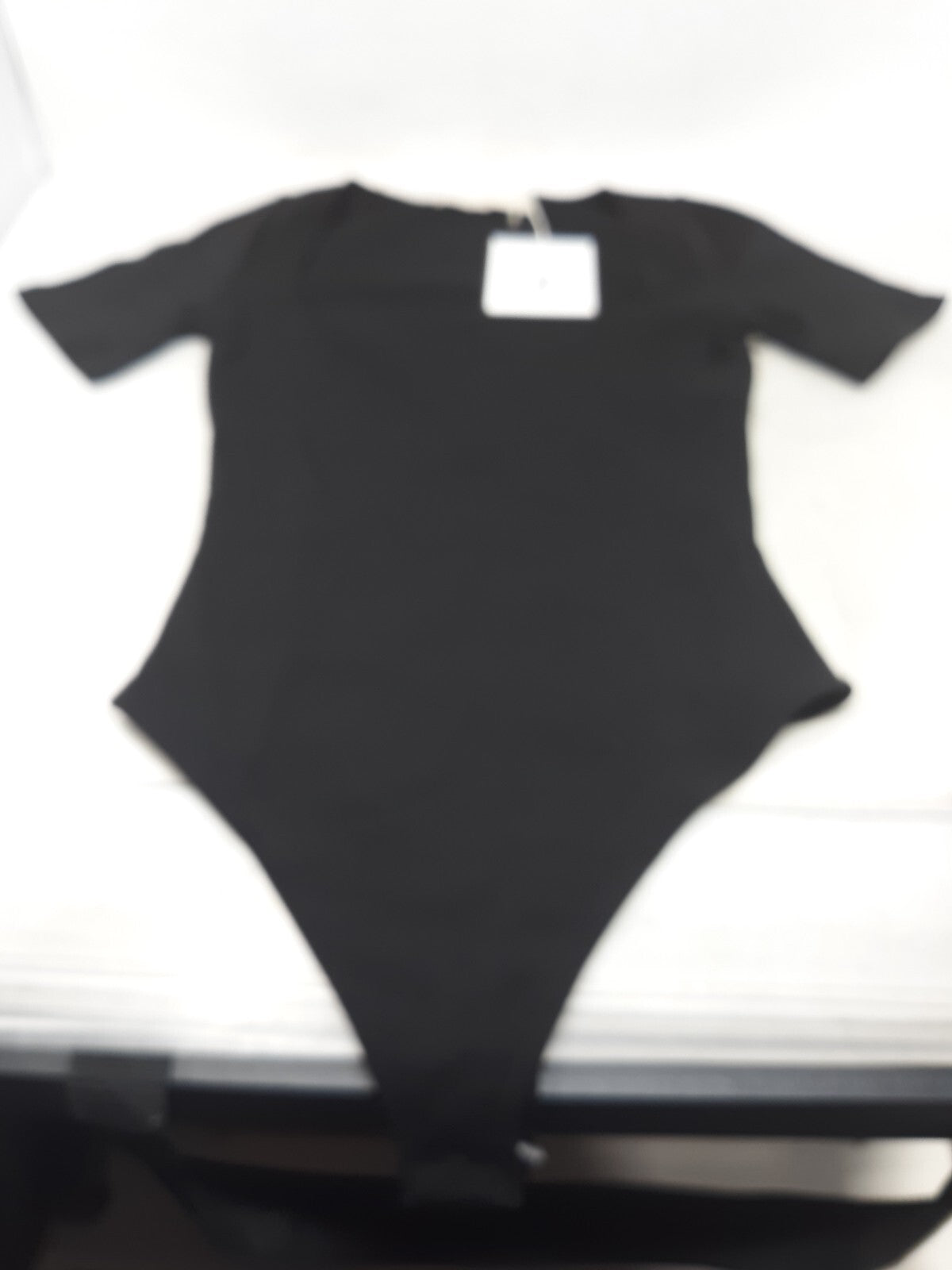 Oak & Fort Refined Black One Piece Swimsuit Size XS