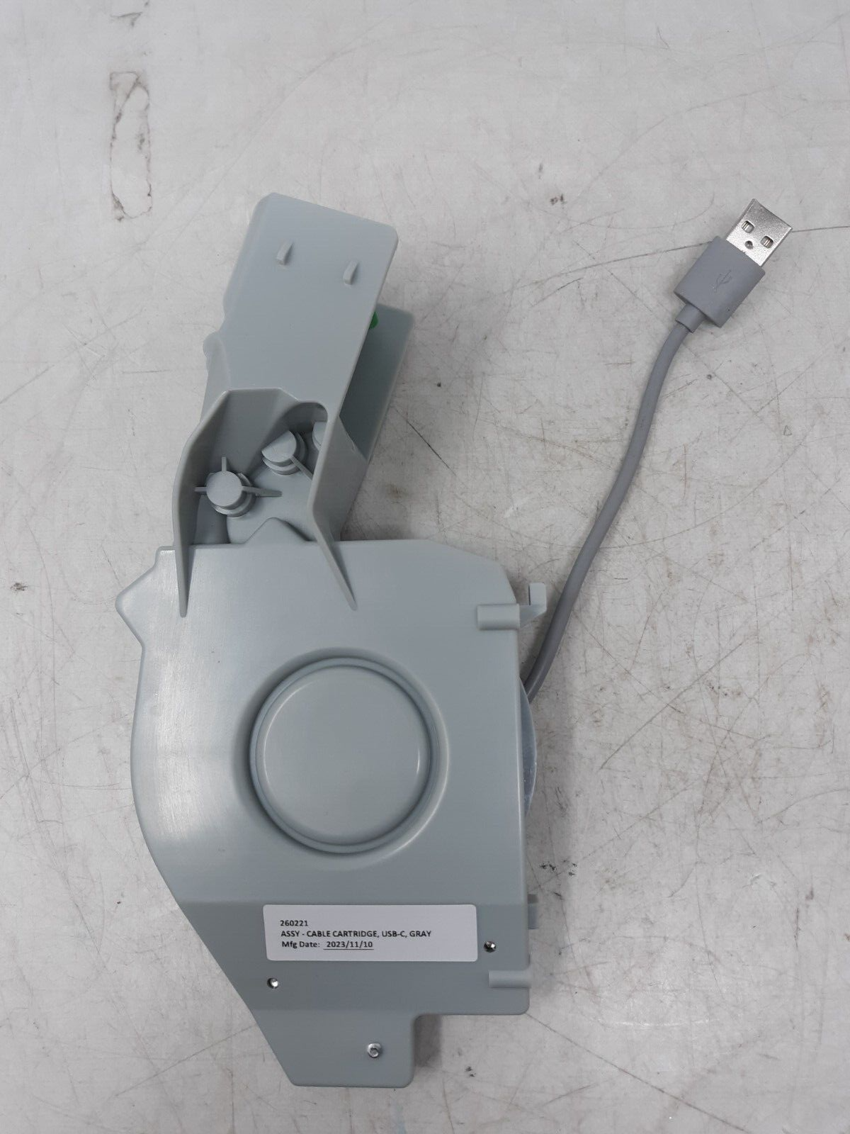 Cable Cartridge Assembly USB-C Model 260221 - Gray