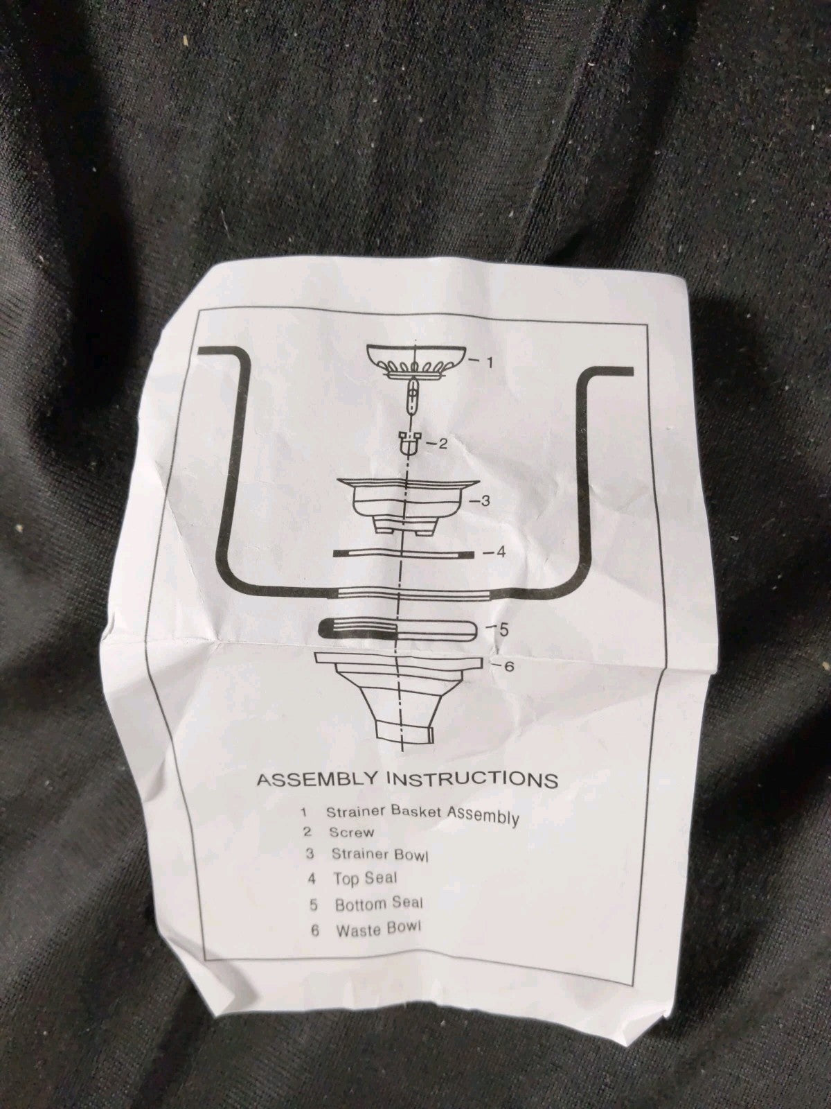 Karran 4-1/2 in. Kitchen Sink Basket Strainers in Stainless Steel L-1  NEW