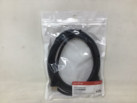 Proline Options, 6 ft HDMI Cable, 1.4 M/M 674993