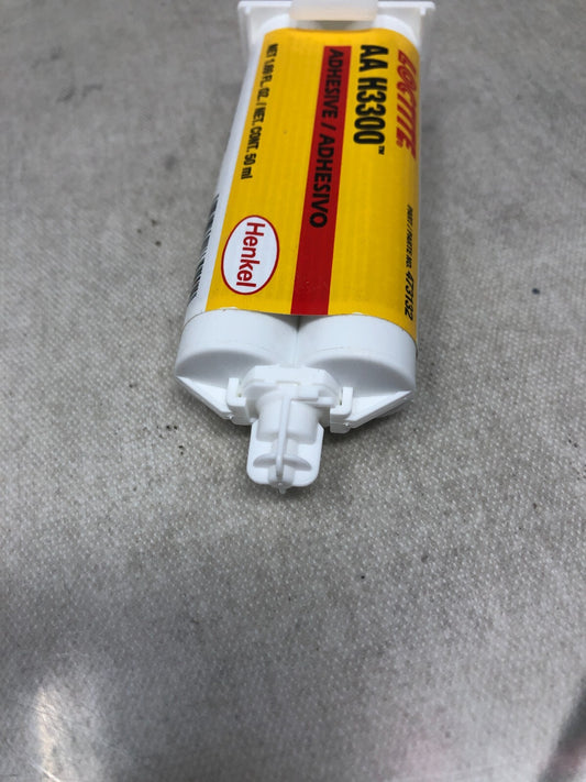 Loctite H3300 Acrylic Adhesive,  Dual-Cartridge,  1.69 oz.,  Yellow,  5 min.