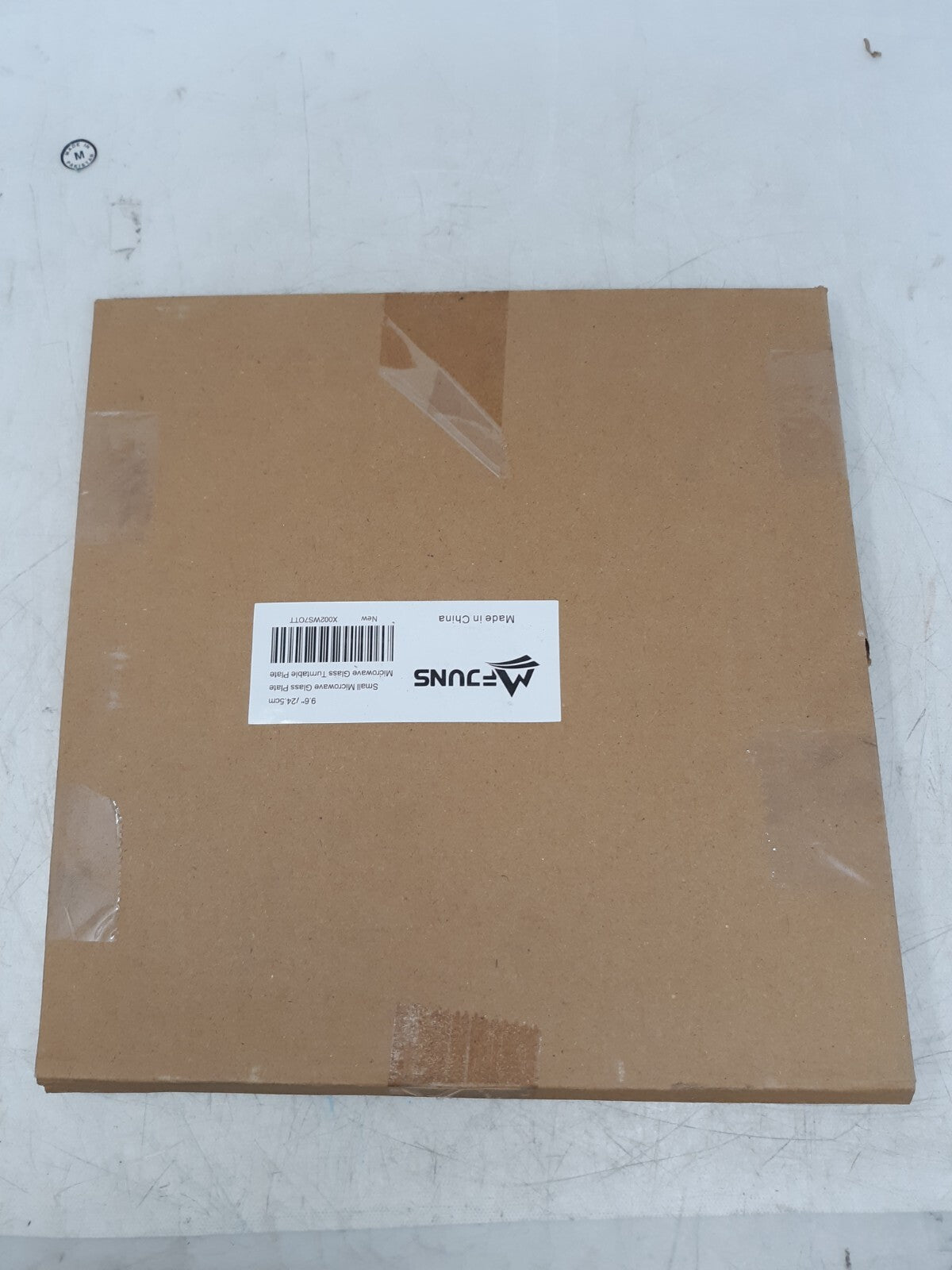 MFJUNS Microwave Glass Turntable Plate 9.6" (24.5cm) Replacement Universal