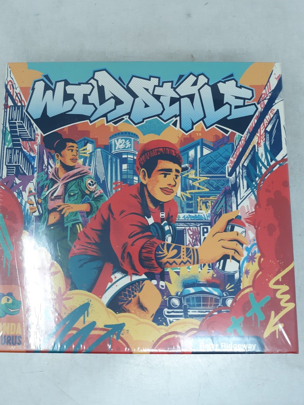Wildstyle Board Game - Tag the City and Claim Your Turf Pandasaurus