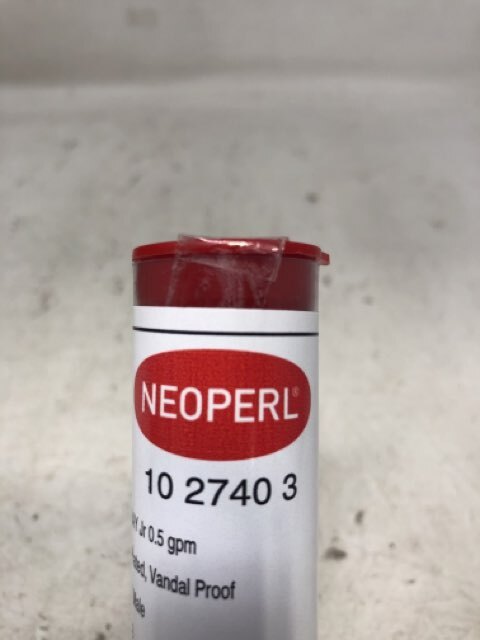 Spray Male Aerator 15/16 In.-27, 0.5 GPM, Vandal Proof, Chrome Plated