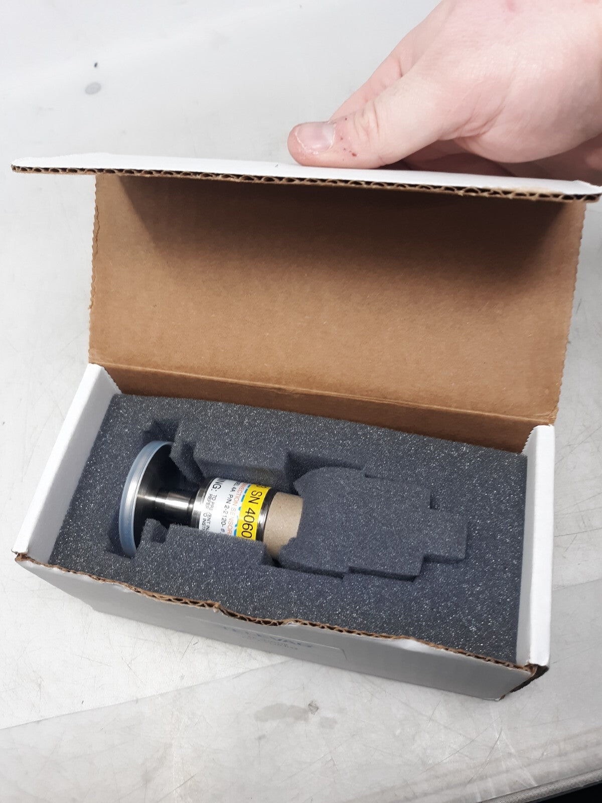 Televac Convection Sensor Model 4A P/N 2-2120-032 SN 406039 Vacuum Gauge