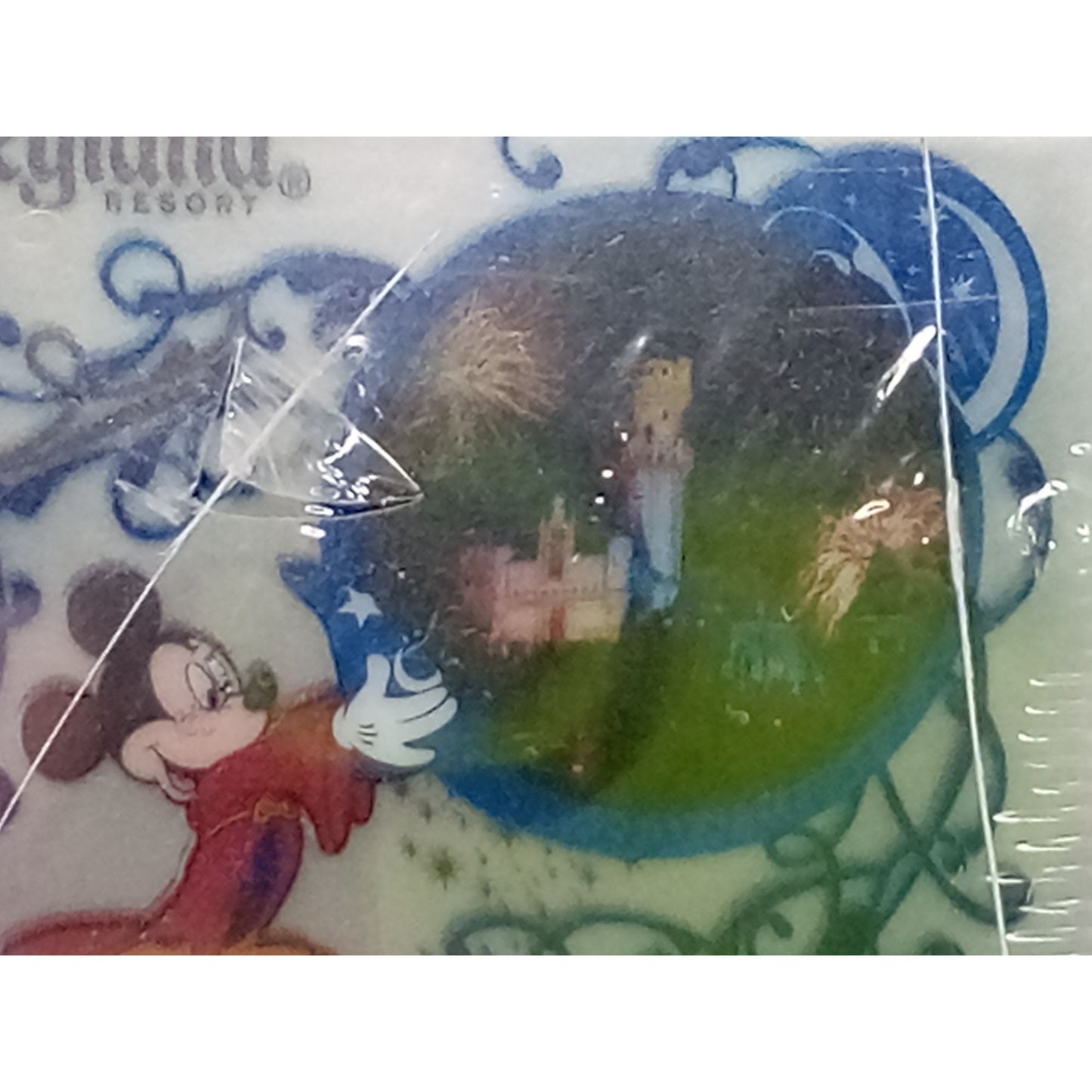 Walt Disney World Disneyland Translucent Exclusive playing cards set